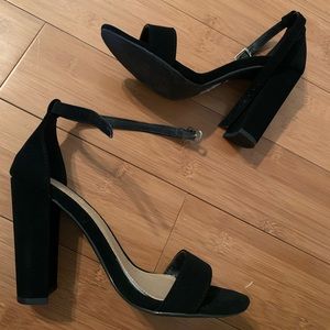 Black heels